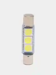Белый c5w T6.3 3 LG 5050 светодиодные лампы в салон 28 / 31 мм 3SMD 5050 багажник и подцветку