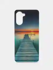 Морской чехол для Realme 10 Pro (Реалми 10 Про), силиконовый, с рисунком