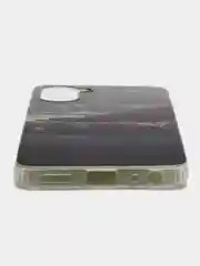 Хаки чехол для Realme 10 Pro (Реалми 10 Про), силиконовый, с рисунком