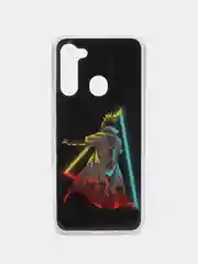 Черный чехол Tecno Spark GO 2022, Tecno Spark 8C / Техно Спарк Го, Спарк 8 силиконовый с рисунком