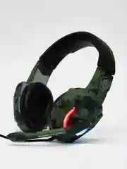 Зеленый игровые наушники Gaming Headset RGB Light R9600