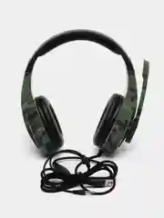 Зеленый игровые наушники Gaming Headset RGB Light R9600