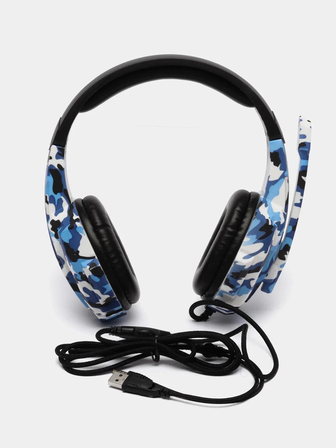 Зеленый игровые наушники Gaming Headset RGB Light R9600