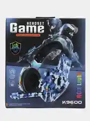 Зеленый игровые наушники Gaming Headset RGB Light R9600