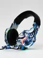 Зеленый игровые наушники Gaming Headset RGB Light R9600