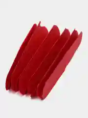 Красный помпоны из бумаги тишью для декора