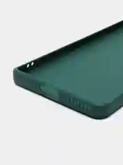 Зеленый чехол для Honor 70 Pro / 70 Pro Plus / Хонор 70 Про Плюс прозрачный силиконовый