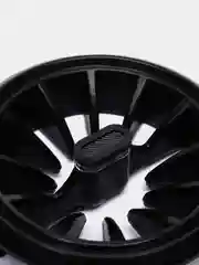 Красный дефлектор воздуховода в стиле AMG, с подсветкой, 2 цвета