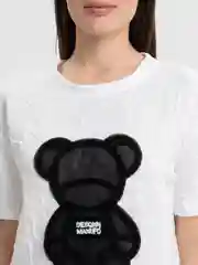 Белый футболка женская, удлиненная