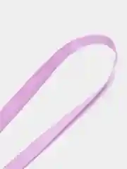 Фиолетовый чехол-бэйдж для пропуска, силиконовый, со шнурком