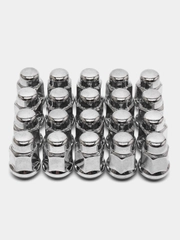 Гайка конус M14х1,50 закрытая 35мм ключ 3/4"(19мм) хром SKYWAY 039 (компл.20 шт) S10602039