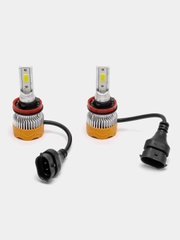 Автолампа Skyway LED H11 MINI, 12/24V, 22W, 6000K, 1500Lm, 1 контакт, 2 штуки, S08701023