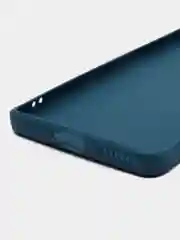 Синий чехол для Honor 70 Pro / 70 Pro Plus / Хонор 70 Про Плюс прозрачный силиконовый