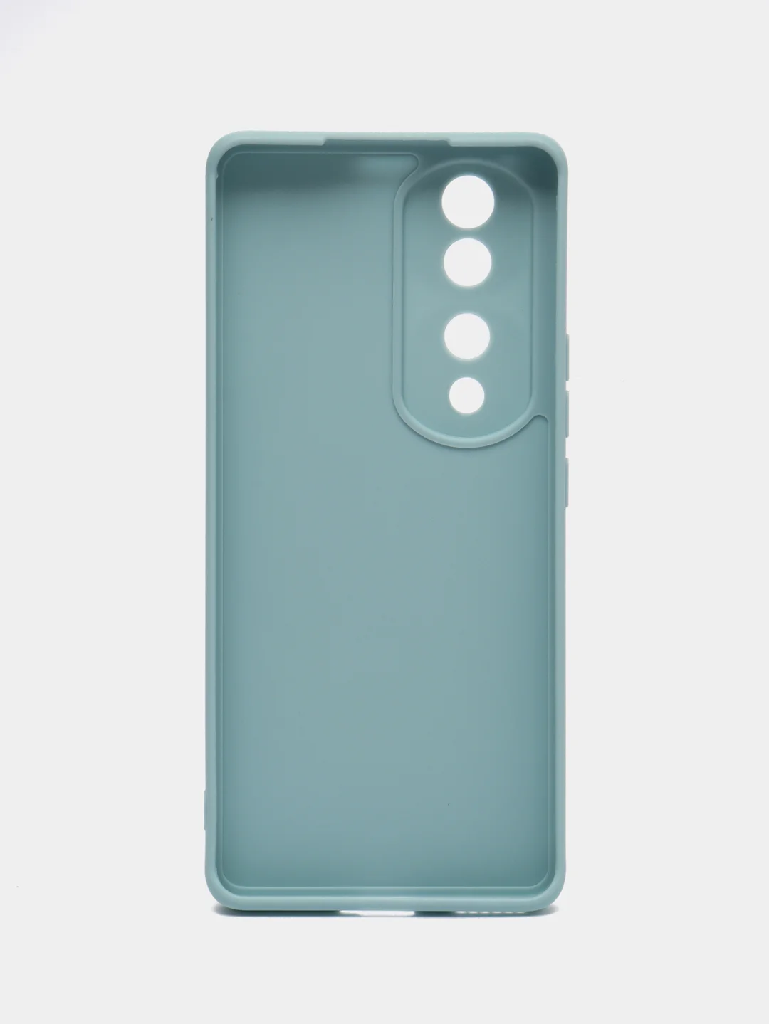Мятный чехол для Honor 70 Pro / 70 Pro Plus / Хонор 70 Про Плюс прозрачный силиконовый