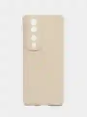 Молочный чехол для Honor 70 Pro / 70 Pro Plus / Хонор 70 Про Плюс прозрачный силиконовый
