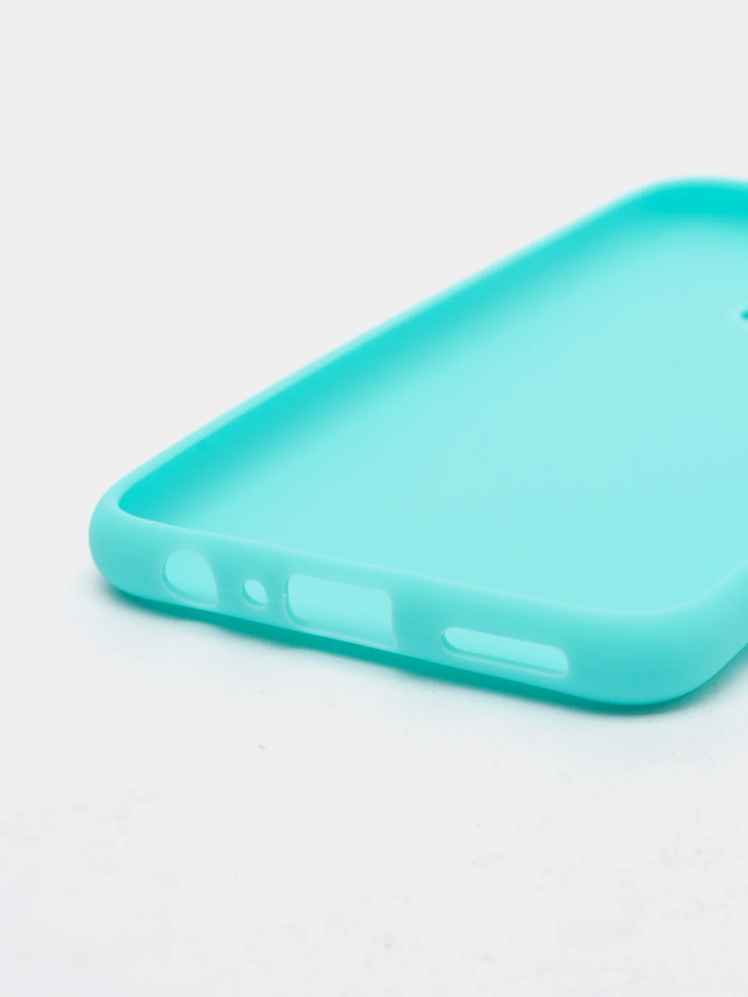 Голубой однотонный чехол на Huawei Honor Y7 2017  P10 lite 30 8A Y6 2019 Play Y5p P40 lite e