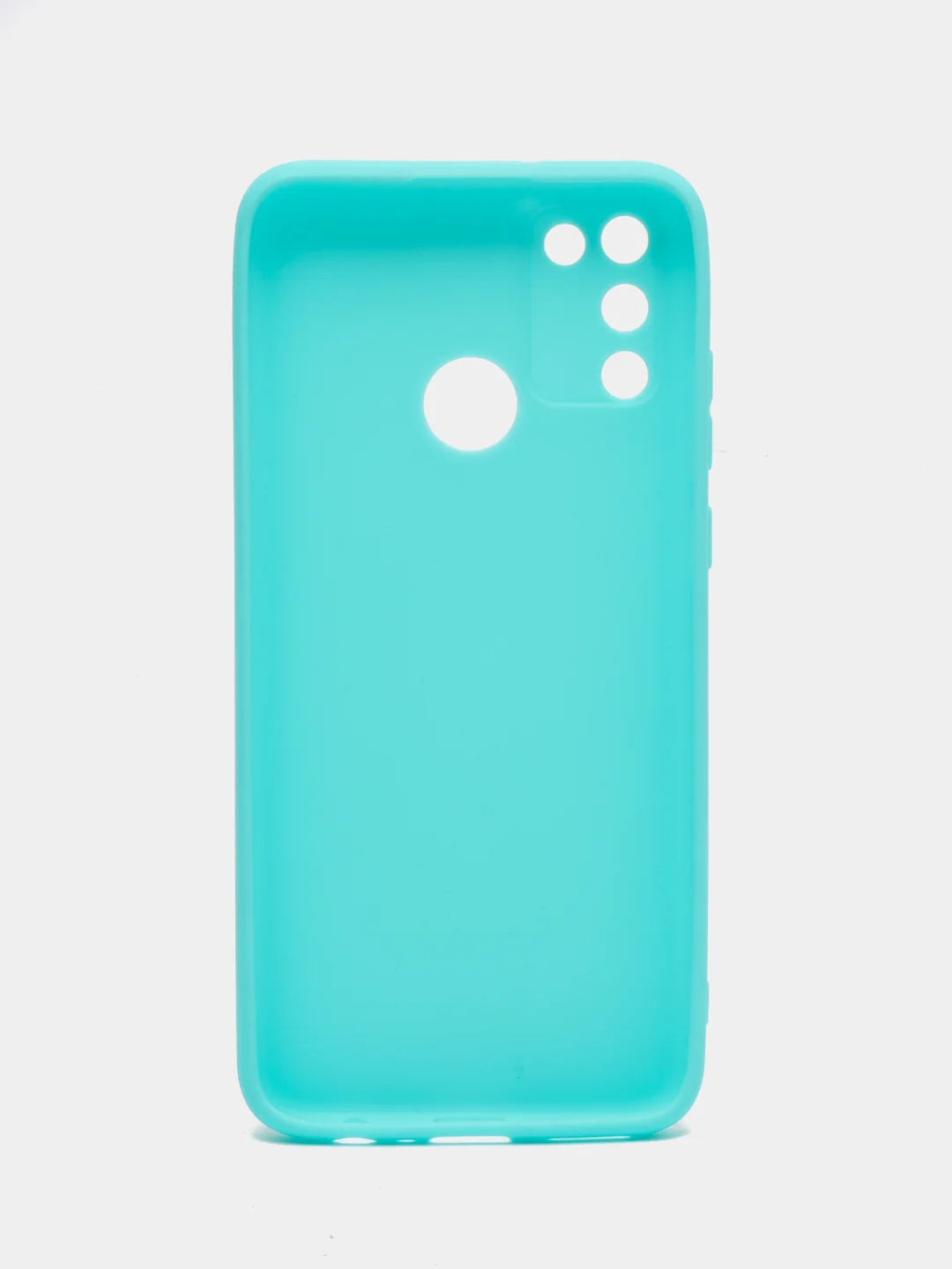 Голубой однотонный чехол на Huawei Honor Y7 2017  P10 lite 30 8A Y6 2019 Play Y5p P40 lite e