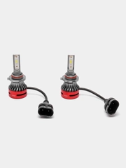 Автолампа Skyway LED HB3 (F8), 12/24V, 25W, 6000K, 4000Lm, 1 контакт, 2 штуки, S08701027