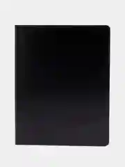 Тетрадь БОЛЬШОЙ ФОРМАТ 200x252мм В5, BRAUBERG Metropolis Extra,под кожу,клетка, 80л,черный
