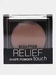 Светло-коричневый скульптор для контуринга лица Belor Design (Белор Дизайн) Relief touch, 3 оттенка