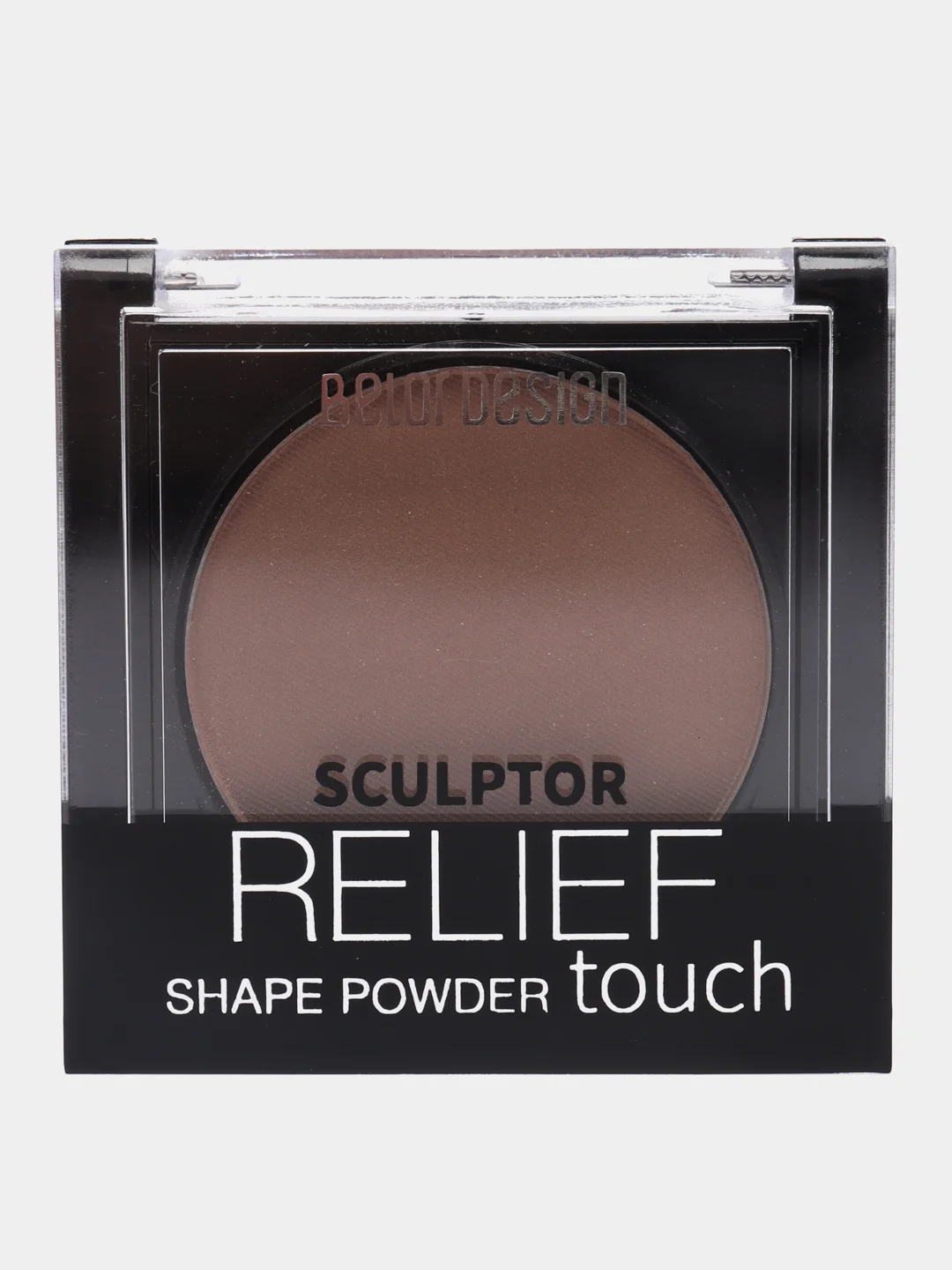 Коричневый скульптор для контуринга лица Belor Design (Белор Дизайн) Relief touch, 3 оттенка