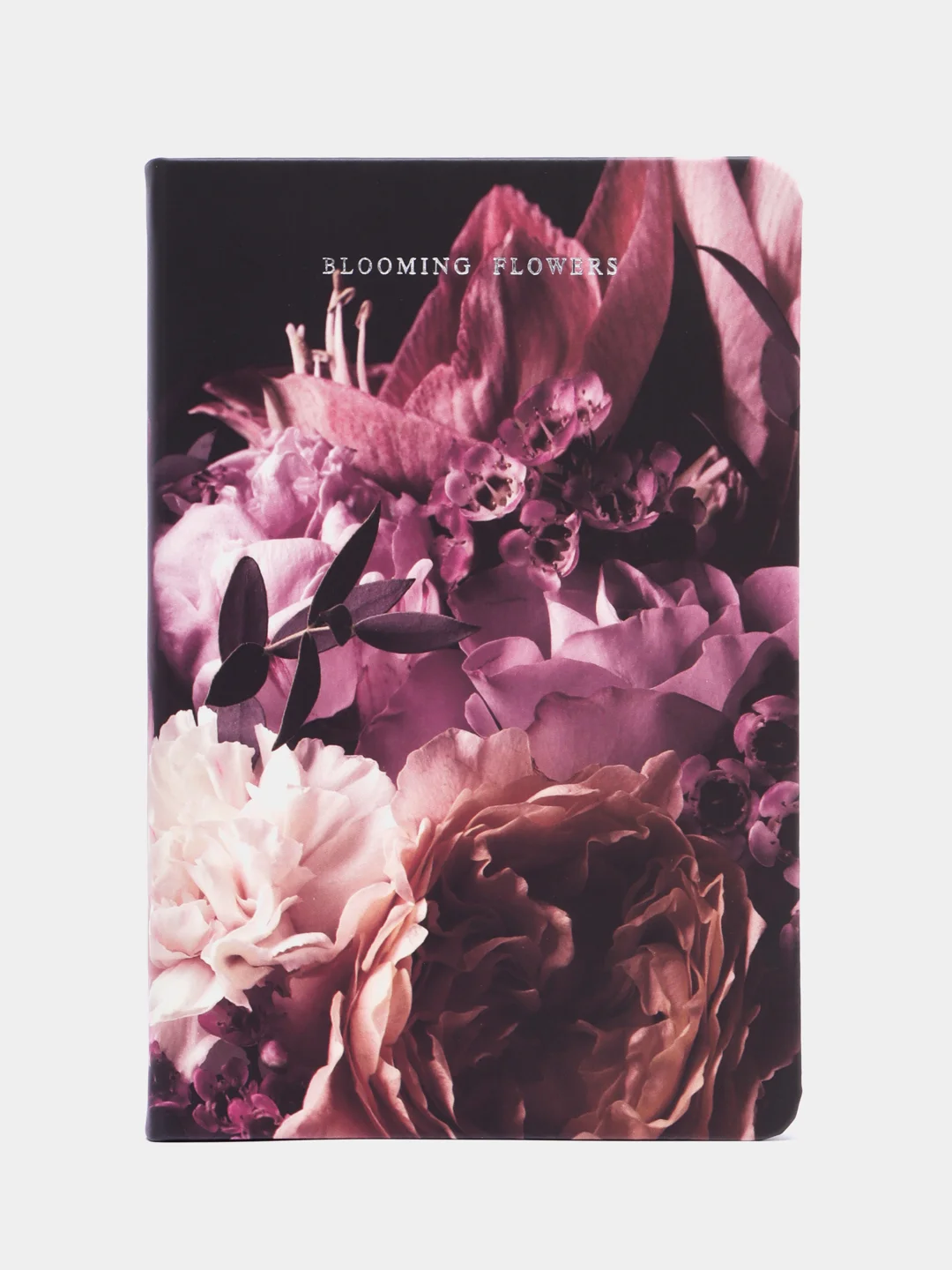 Ежедневник недатированный В6 127х186мм BRAUBERG VISTA экокожа твердый 136л, Flowers,112109