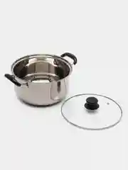 Кастрюля Sakura SA-P1022 с крышкой, капсульное дно, 22 см, 4.2 л