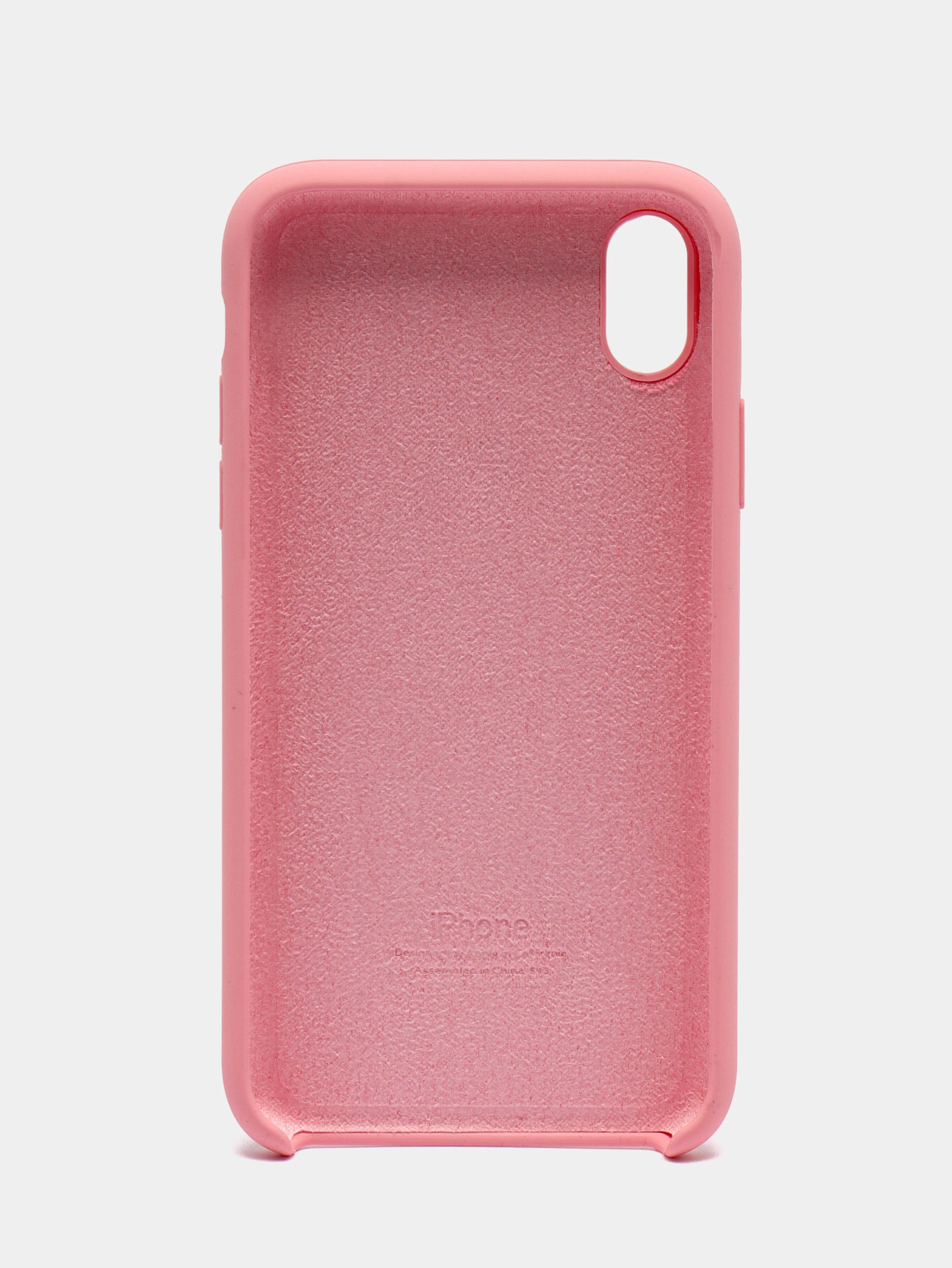 Желтый чехол Silicone Case для iPhone XR