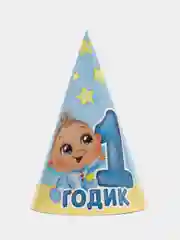 Мятный колпак детский на День рождения