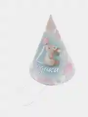 Светло-синий колпак детский на День рождения