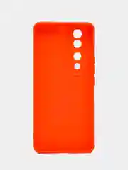 Оранжевый чехол для Honor 70 Pro / 70 Pro Plus / Хонор 70 Про Плюс прозрачный силиконовый