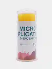 Желтый микробраши в тубусе 100 шт