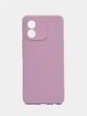 Сиреневый силиконовый чехол для Honor X5 2023 (Хонор Х5 2023), прозрачный