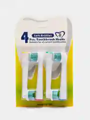 Желтый насадки для электрической зубной щетки, совместимые с Oral-B Braun, 4 шт
