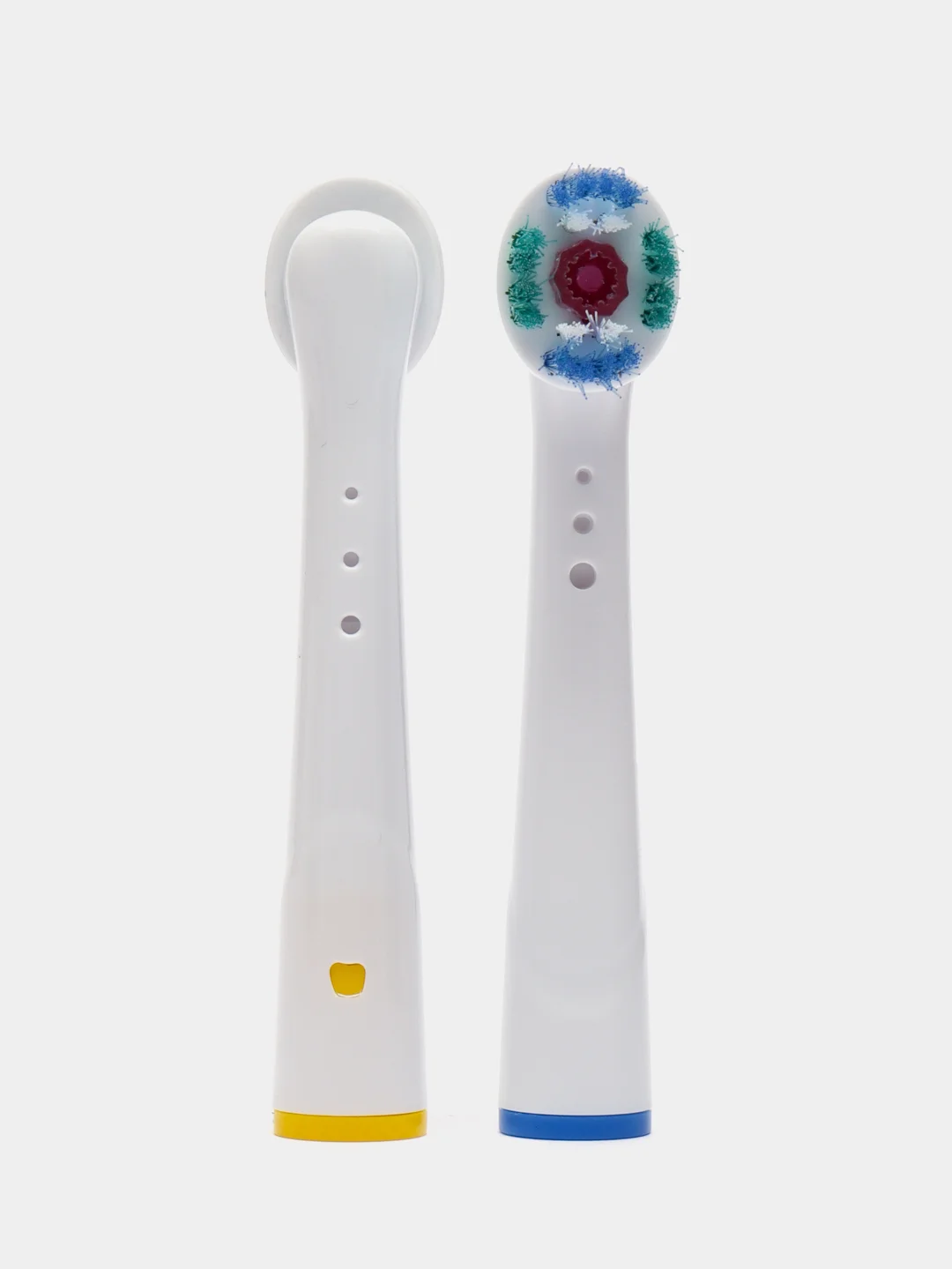 Желтый насадки для электрической зубной щетки, совместимые с Oral-B Braun, 4 шт