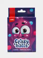 Набор "Химические опыты" Crazy Balls, розовый, голубой и фиолетовый шарики