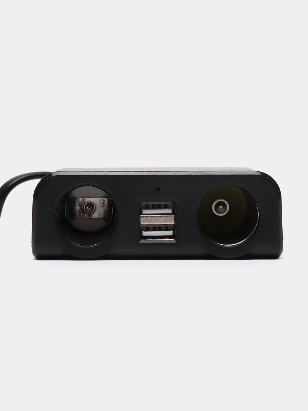 Разветвитель прикуривателя Olesson 1673, 2 выхода + USB