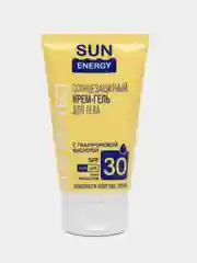 Sun Energy. Солнцезащитный крем-гель для тела с гиалуроновой кислотой SPF 30, 150 мл
