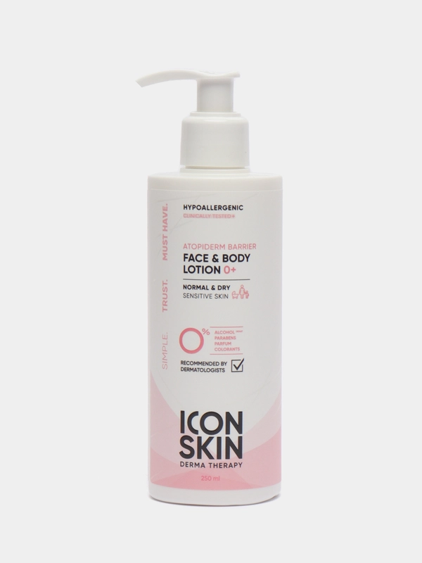 ICON SKIN Липидовосстанавливающий лосьон для сухой атопичной кожи AtopiDerm Barrier 250 мл