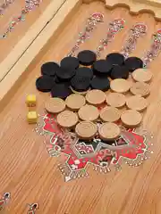 Зеленый нарды деревянные, 60 см