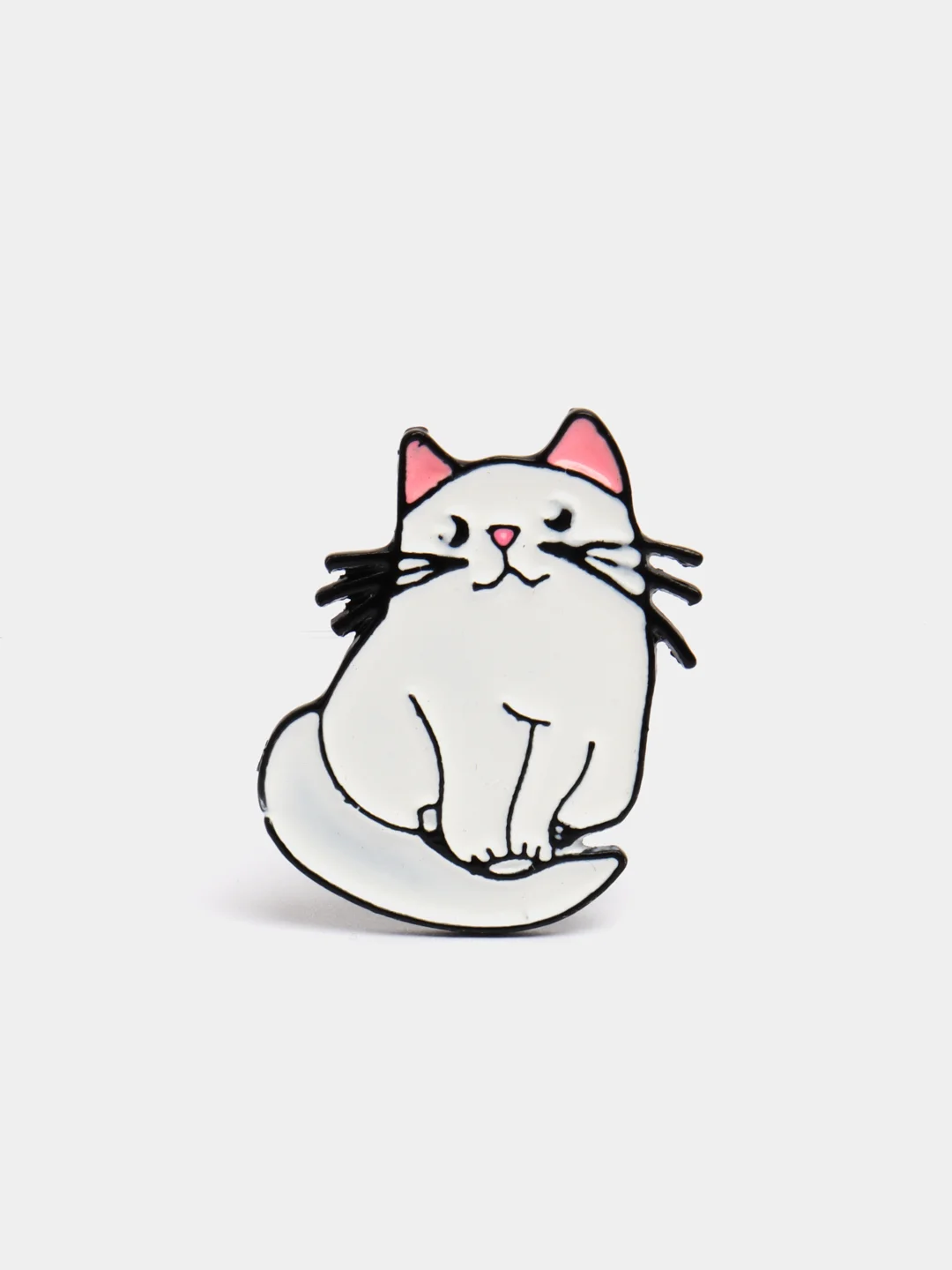 Молочный значки с котами (кошками, котятами), пин на одежду или рюкзак