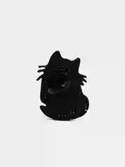 Молочный значки с котами (кошками, котятами), пин на одежду или рюкзак