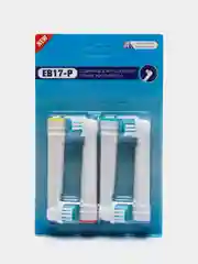 Темно-синий насадки для электрической зубной щетки Oral-B Braun, классические, средняя жесткость