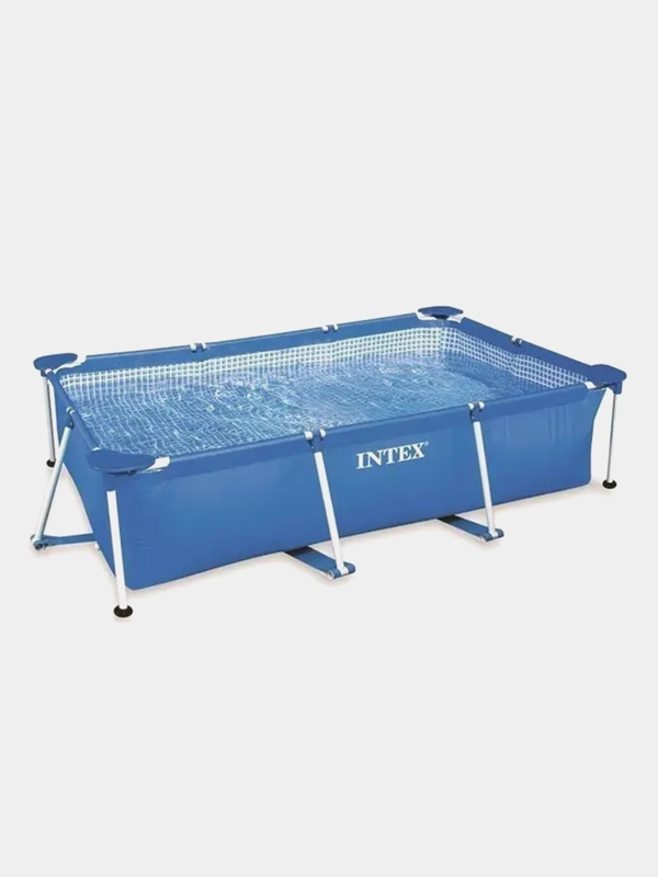 Бассейн каркасный, прямоугольный INTEX, 300*200*75 см, 28272