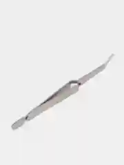 Серый пинцет для маникюра Х-формы