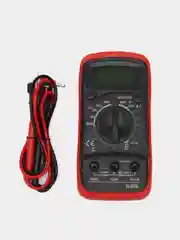 Красный цифровой мультиметр XL830L с функцией прозвонки и подсветкой экрана