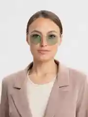 Бирюзовый солнцезащитные очки, женские
