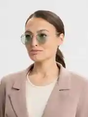 Бирюзовый солнцезащитные очки, женские