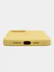Желтый чехол силиконовый на iPhone XS Max, 11 Pro, 11 Pro Max, 12 Mini, 12 Pro Max, 13 Mini