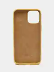 Желтый чехол силиконовый на iPhone XS Max, 11 Pro, 11 Pro Max, 12 Mini, 12 Pro Max, 13 Mini